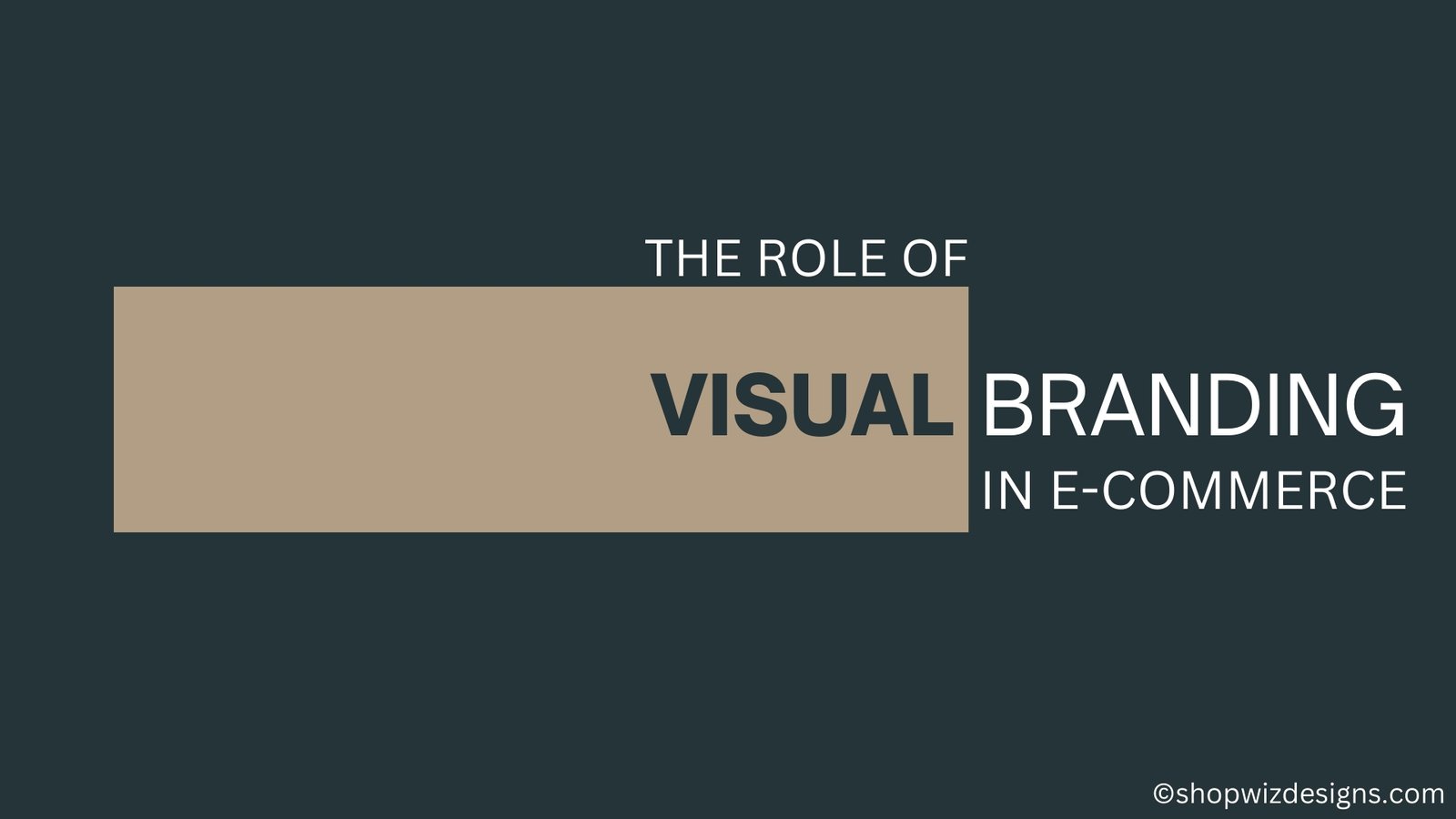The Role of Visual Branding in E-Commerce